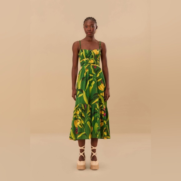 green emerald velvet dress Green Crepe Boat Neck Midi Dress With Applique Cut Out